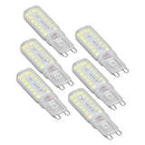 6pcs G9 LED Bulbs 7W Dimmable 360° Illumination Replacement Light Bulb for Wall Desk Cabinet Lamp White Light 220-240V