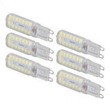 6pcs G9 LED Bulbs 7W Dimmable 360° Illumination Replacement Light Bulb for Wall Desk Cabinet Lamp Natural White 220-240V - Extra Image