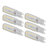 6pcs G9 LED Bulbs 7W Dimmable 360° Illumination Replacement Light Bulb for Wall Desk Cabinet Lamp Warm White 220-240V - Extra Image