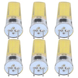 6Pcs G8 LED Bulb 5W Dimmable 2508 COB Energy Saving Easy Installation 360 Degrees 50000 Hours Stable 5W Bulbs 100‑120V Cold White - Extra Image