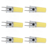 6Pcs G8 LED Bulb 5W Dimmable 2508 COB Energy Saving Easy Installation 360 Degrees 50000 Hours Stable 5W Bulbs 100‑120V Cold White - Extra Image