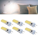 6Pcs G8 LED Bulb 5W Dimmable 2508 COB Energy Saving Easy Installation 360 Degrees 50000 Hours Stable 5W Bulbs 100‑120V Cold White - Extra Image