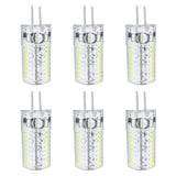 6 Pcs G4 LED Bulbs Bi Pin Base Light Bulbs 5W LED Corn Bulbs for Landscape Lighting Home Lighting Pure White 6000-6500K