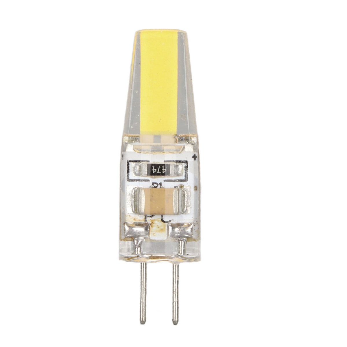 6 Pcs 6W 500LM G4 Bulb LED COB Silica Gel Energy Saving Lamp Bulb for Ceiling Lamp Wall Lamp Table Lamp 220V Cold White