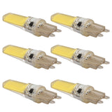 6pcs G9 LED Light Bulb COB Dimmable Professional G9 LED Bulb Replacement for Wall Lamps Table Lamps 220V White Light
