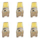 6pcs G9 LED Light Bulb COB Dimmable Professional G9 LED Bulb Replacement for Wall Lamps Table Lamps 220V White Light