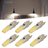 6pcs G9 LED Light Bulb COB Dimmable Professional G9 LED Bulb Replacement for Wall Lamps Table Lamps 220V White Light - Extra Image