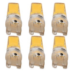 6pcs G9 LED Light Bulb COB Dimmable Professional G9 LED Bulb Replacement for Wall Lamps Table Lamps 220V Warm Light