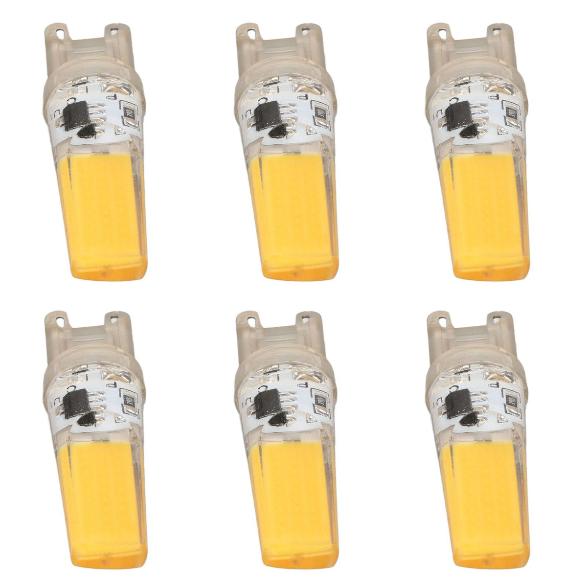6pcs G9 LED Light Bulb COB Dimmable Professional G9 LED Bulb Replacement for Wall Lamps Table Lamps 220V Warm Light