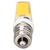 6PCS E14 COB Lamp Bulb Mini 360 Degree Lighting Heat Sinking Silicone Anti Glare for Chandelier Ceiling Light Warm White Light 3000K - Extra Image