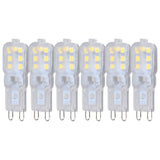 G9 Bulb Dimmable Eye Protection Energy Saving 14 LEDs 3W Light Bulb for Chandelier Table Lamp 6pcs White Light 220V - Extra Image