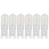G9 Light Bulb Dimmable Eye Protection Energy Saving 5W 22 LED Small Bulbs for Ceiling Lamp Desk Lamp 6pcs White Light 220V - Side View