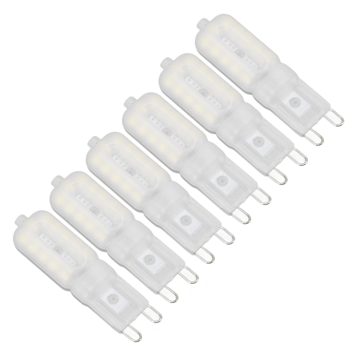 G9 Light Bulb Dimmable Eye Protection Energy Saving 5W 22 LED Small Bulbs for Ceiling Lamp Desk Lamp 6pcs White Light 220V