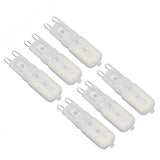 G9 Light Bulb Dimmable Eye Protection Energy Saving 5W 22 LED Small Bulbs for Ceiling Lamp Desk Lamp 6pcs White Light 220V - Rear View