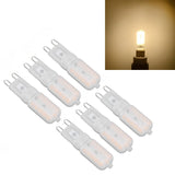 G9 Light Bulb Dimmable Eye Protection Energy Saving 5W 22 LED Small Bulbs for Ceiling Lamp Desk Lamp 6pcs Warm Light 220V