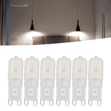 G9 Light Bulb Dimmable Eye Protection Energy Saving 5W 22 LED Small Bulbs for Ceiling Lamp Desk Lamp 6pcs Natural Light 220V - Extra Image