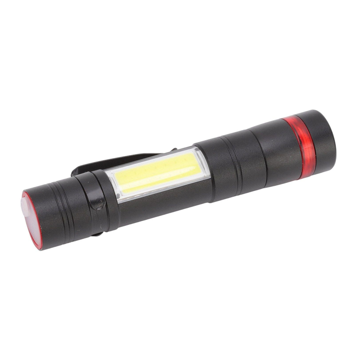 LED Flashlight Multifunction Highlight Telescopic Zoom Rechargeable Waterproof Mini Flashlight for Outdoor Lighting