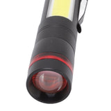 LED Flashlight Multifunction Highlight Telescopic Zoom Rechargeable Waterproof Mini Flashlight for Outdoor Lighting - Extra Image
