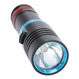 5000LM Diving Flashlight IPX8 100m Underwater Waterproof Infinitely Dimmable L2 LED Beads Scuba Dive Lights For Diving - Front View