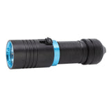5000LM Diving Flashlight IPX8 100m Underwater Waterproof Infinitely Dimmable L2 LED Beads Scuba Dive Lights For Diving - Close-Up Angle