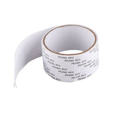 Window Screen Repair Fill Hole Self Adhesive Fine Mesh Screen Tape Mesh Repair for Mosquito Repellent 5cmx2m/2.0x78.7in White