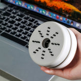 Desktop Vacuum Cleaner USB Mini Portable Table Vacuum Cleaner for Eraser Pencil Shavings Keyboard Cleaning M19 - Side View