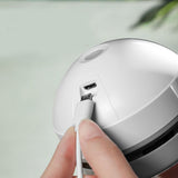 Desktop Vacuum Cleaner USB Mini Portable Table Vacuum Cleaner for Eraser Pencil Shavings Keyboard Cleaning M19 - Top-Down View