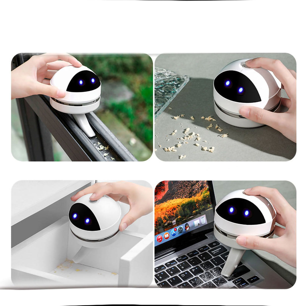 Desktop Vacuum Cleaner USB Mini Portable Table Vacuum Cleaner for Eraser Pencil Shavings Keyboard Cleaning M19