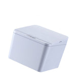 Smart Sensor Trash Waste Can Multifunctional Electric Induction Storage Bin for Desktop Car Grey