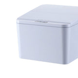 Smart Sensor Trash Waste Can Multifunctional Electric Induction Storage Bin for Desktop Car Grey - Top-Down View