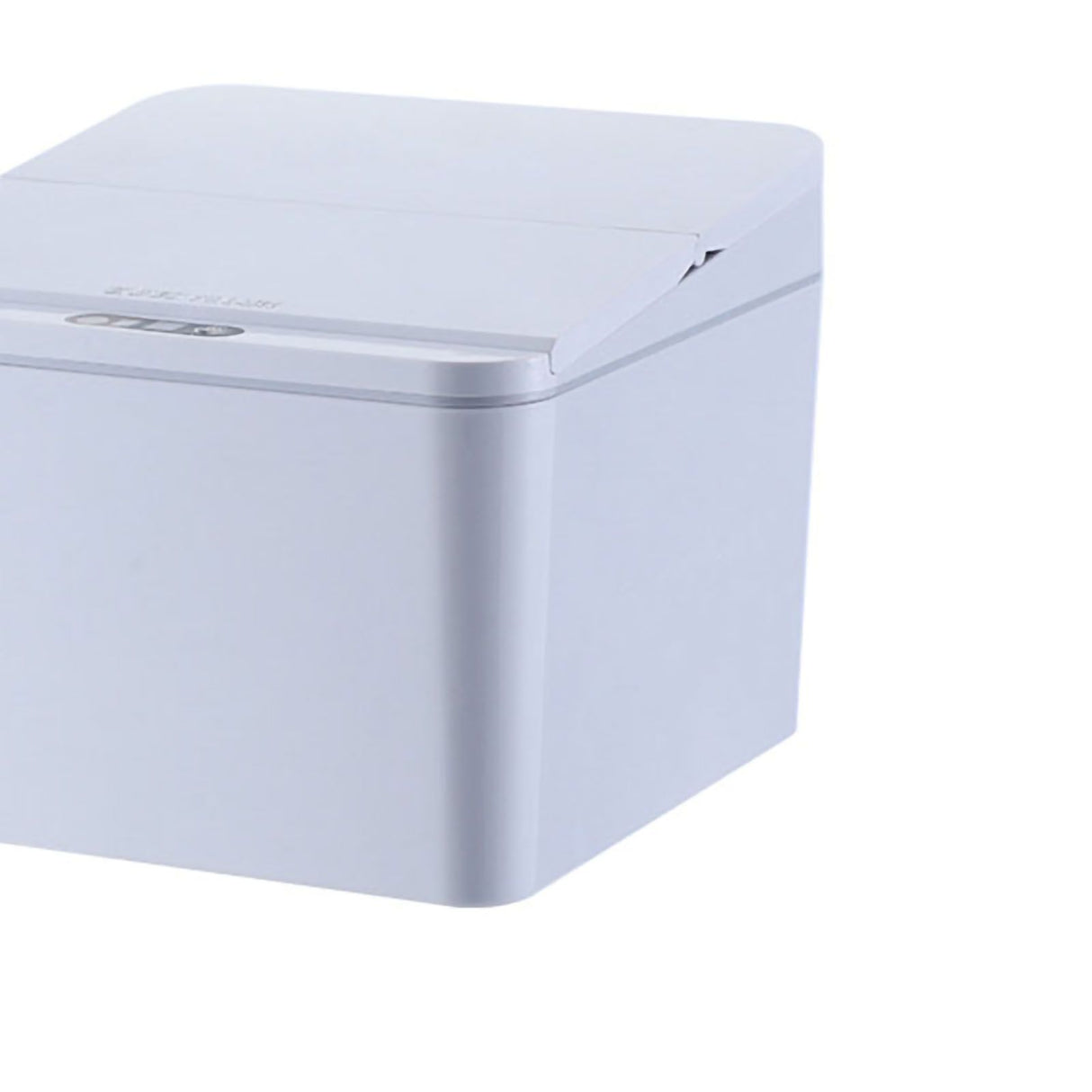 Smart Sensor Trash Waste Can Multifunctional Electric Induction Storage Bin for Desktop Car Grey