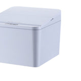 Smart Sensor Trash Waste Can Multifunctional Electric Induction Storage Bin for Desktop Car Grey - 45-Degree Angle