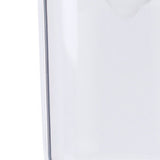 Bathroom Containers Multifunction Transparent Cotton Swabs Storage Canister with Lid for Home White Bear