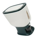 Household Rice Dispenser Large Capacity Automatic Rebound Food Grain Storage Container with Cup Green - Extra Image