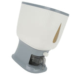 Household Rice Dispenser Large Capacity Automatic Rebound Food Grain Storage Container with Cup Grey - Extra Image