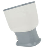Household Rice Dispenser Large Capacity Automatic Rebound Food Grain Storage Container with Cup Grey - Extra Image