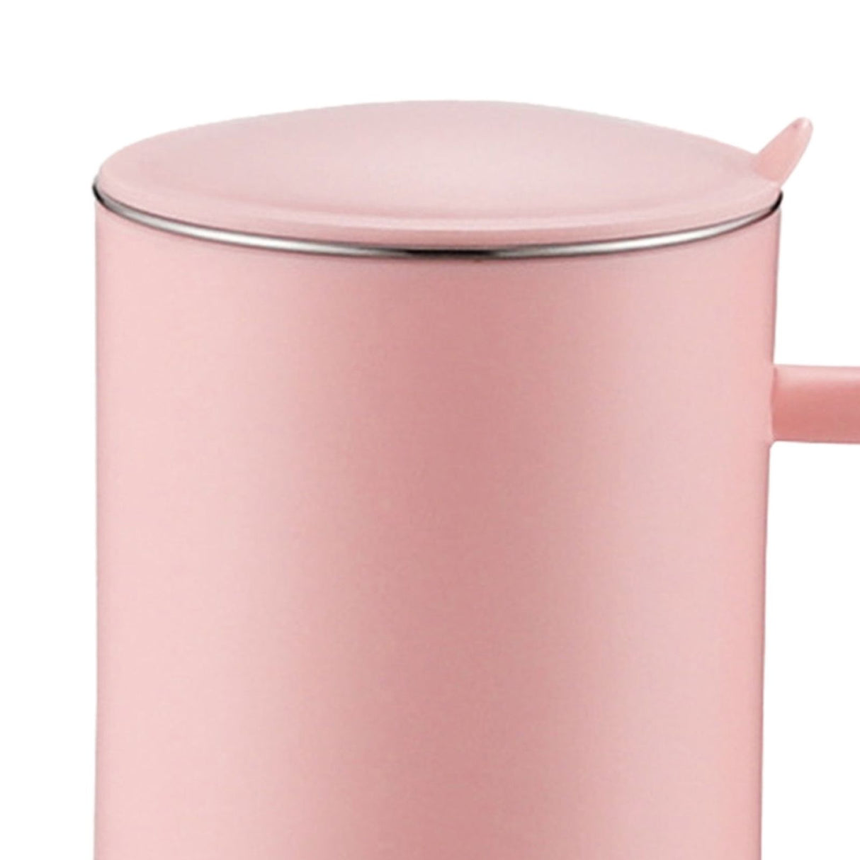 550ml Stainless Steel Double Walled Mugs Leakproof Prevent Scalding Frosted Insulated Coffee Mugs for Home Cafe Office Sakura Pink 550ml