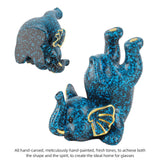 Creative Attraction Small Elephant Glasses Shelf Optician Display Shelf Desktop Storage Rack Ornaments - 45-Degree Angle
