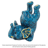 Creative Attraction Small Elephant Glasses Shelf Optician Display Shelf Desktop Storage Rack Ornaments - Rear View