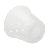 Orchid Flower Pot Breathable Clear Orchid Planting Pot with Holes for Indoor Outdoor