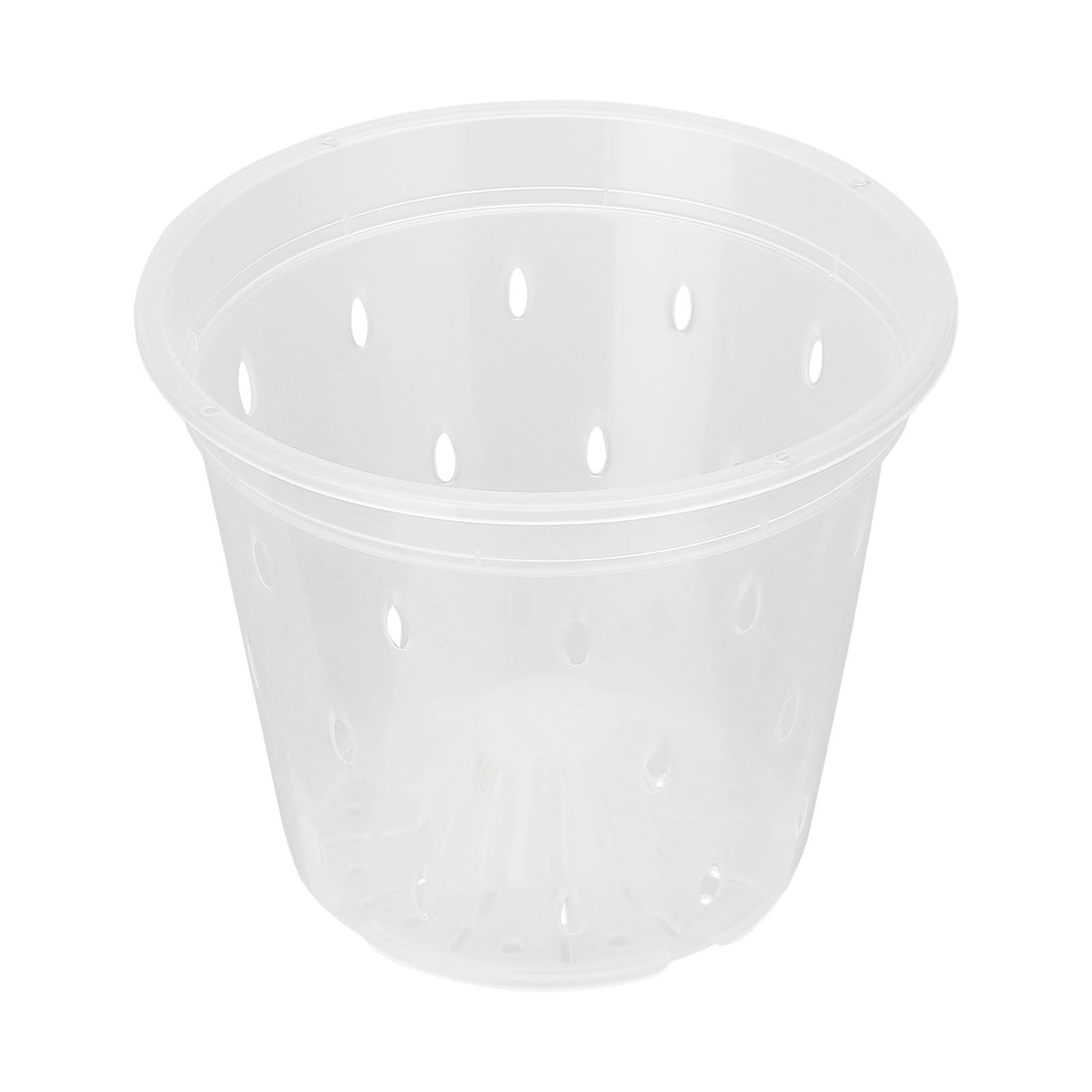 Orchid Flower Pot Breathable Clear Orchid Planting Pot with Holes for Indoor Outdoor
