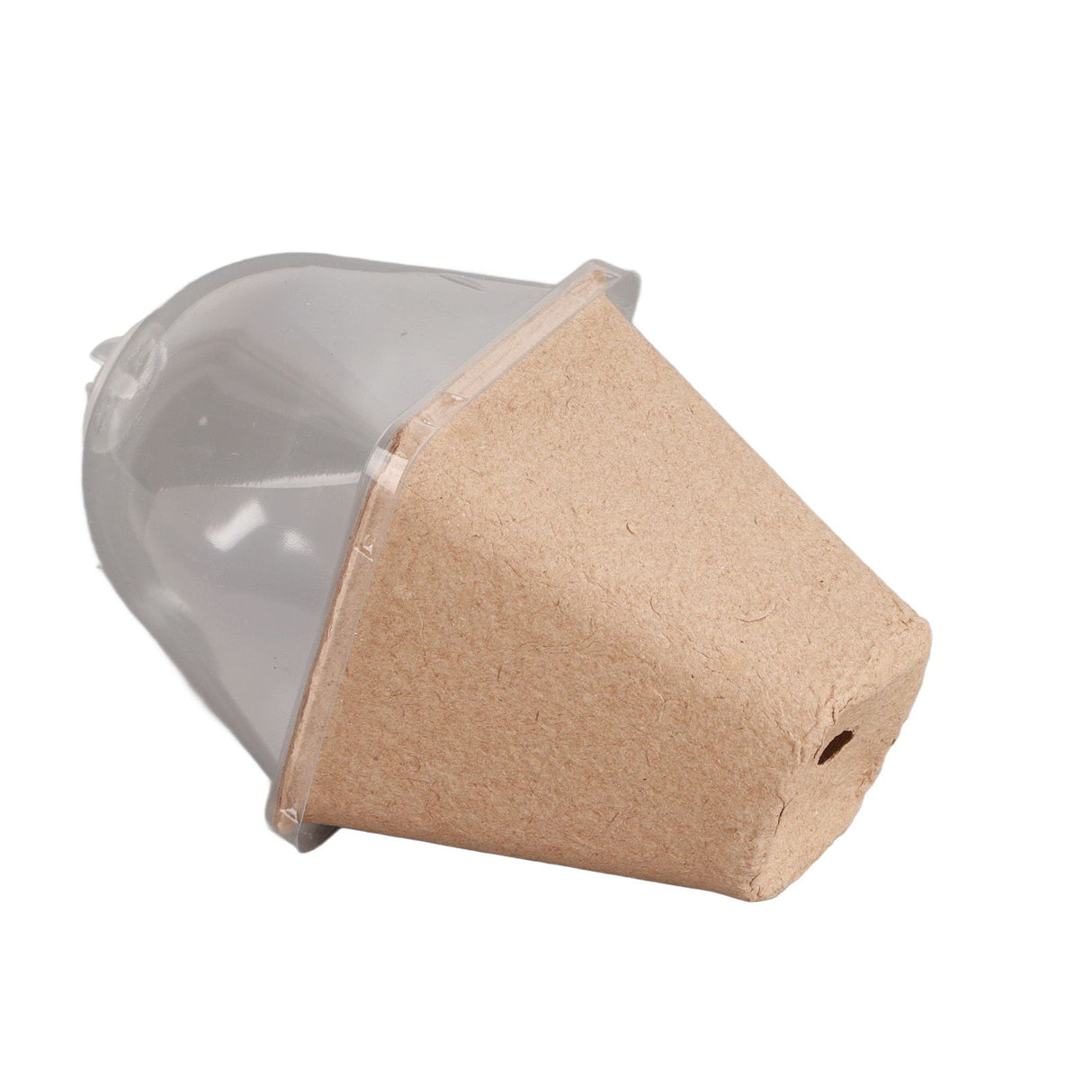 Seedling Cup Biodegradable Planter Pots With Humidity Dome Plant Nursery Pots