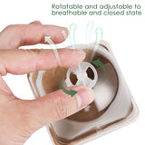 Seedling Cup Biodegradable Planter Pots With Humidity Dome Plant Nursery Pots