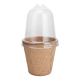 Seedling Cup Biodegradable Planter Pots With Humidity Dome Plant Nursery Pots - Extra Image