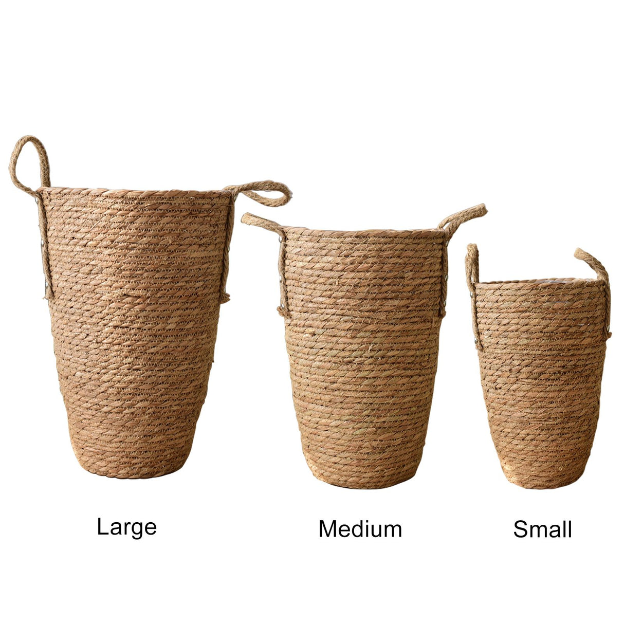 Straw Woven Baskets Vase Ornaments Living Room Flower Arrangements Dried Flowers Wicker Flower Pots