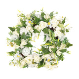 Gardenia Wreath American Holiday Home Decoration Door Hanging