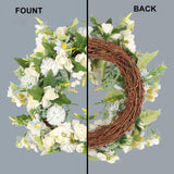 Gardenia Wreath American Holiday Home Decoration Door Hanging