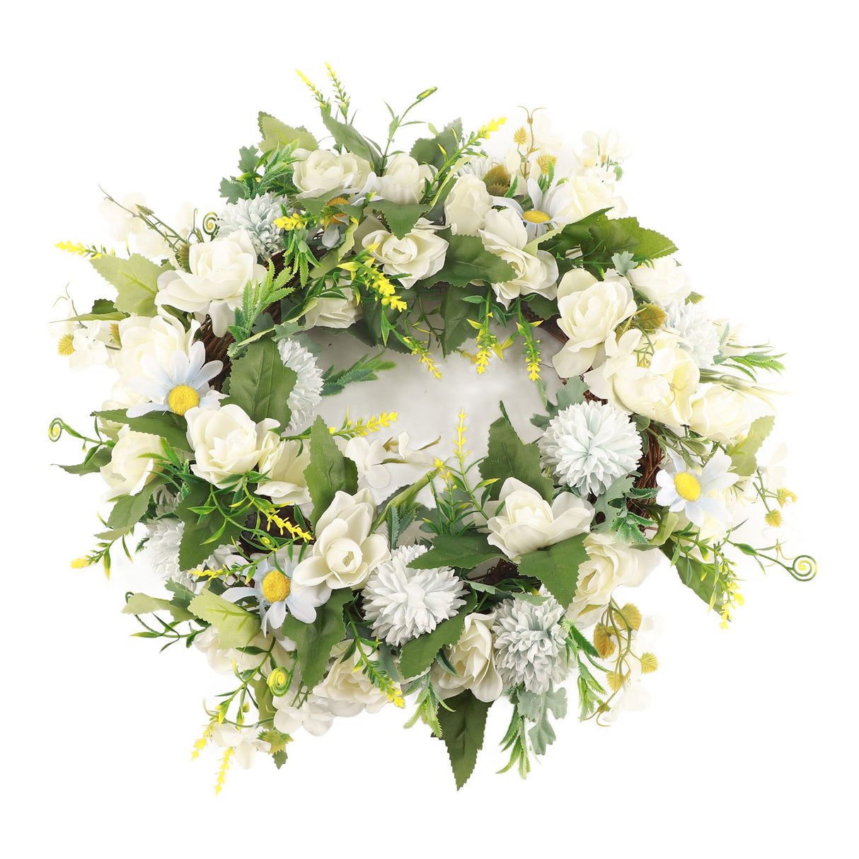 Gardenia Wreath American Holiday Home Decoration Door Hanging