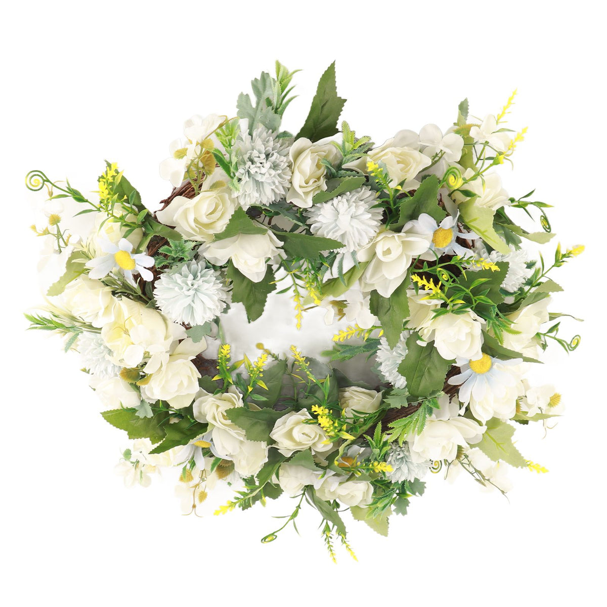 Gardenia Wreath American Holiday Home Decoration Door Hanging