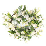 Gardenia Wreath American Holiday Home Decoration Door Hanging - Extra Image